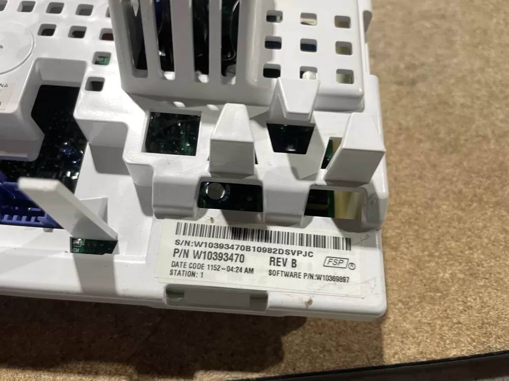 Kenmore AP5305465 2118386 W10296026 Washer Control Board AZ75660 | Wm1080