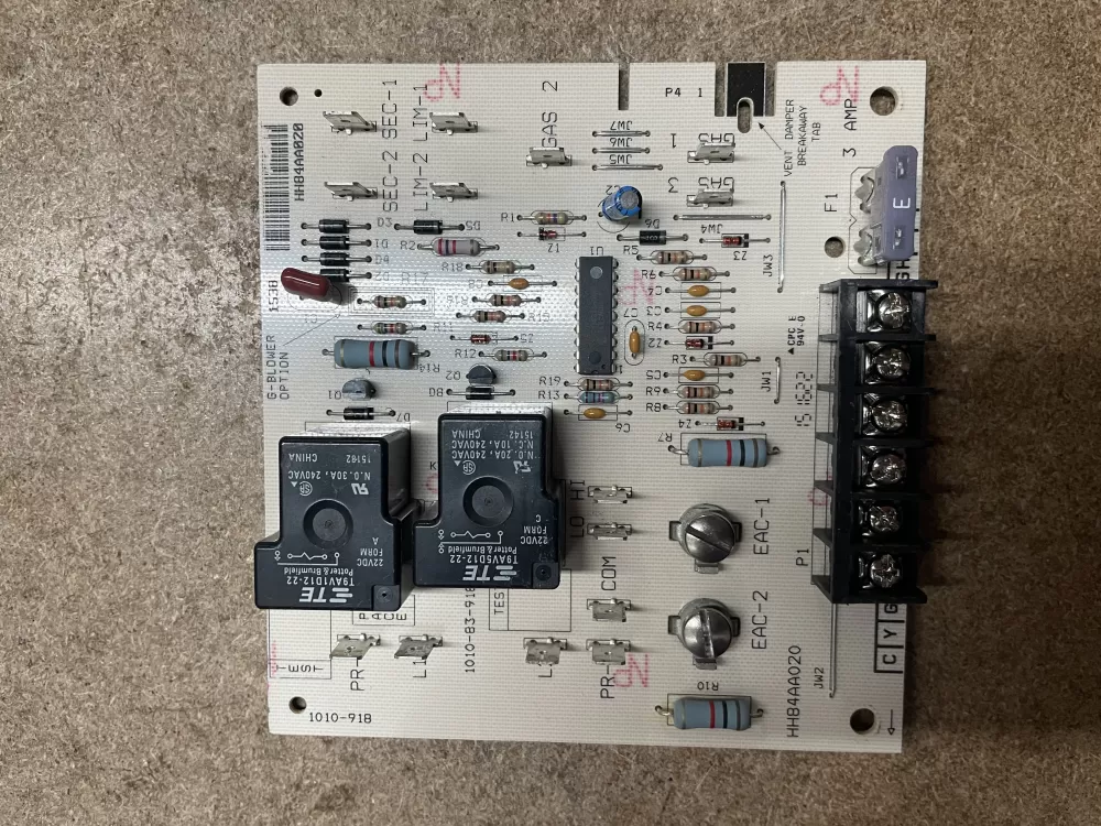 Carrier Bryant 1010 83 9183B Furnace 91B Control Board AZ15560 | KM960