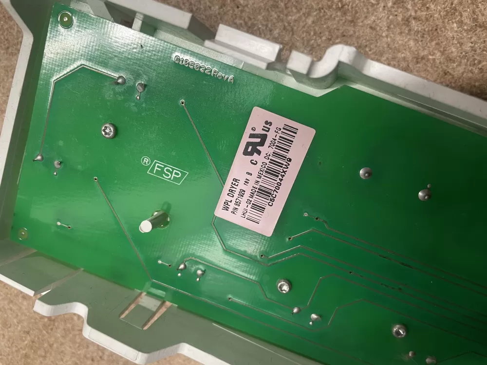Whirlpool 8571929 8571954 8571955 Dryer Control Board AZ4648 | KMV224