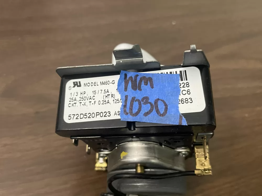 GE 572D520P023 WE4M284 Dryer Timer AZ99559 | Wm1030