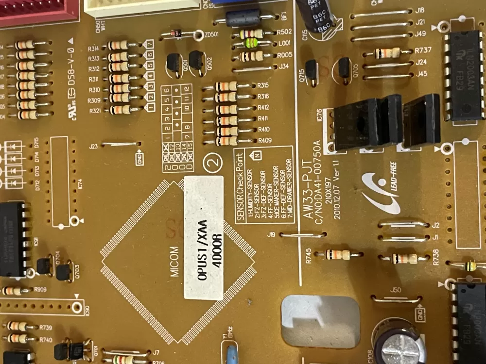Samsung DA92 00146A Refrigerator Control Board AZ129765 | KM2328
