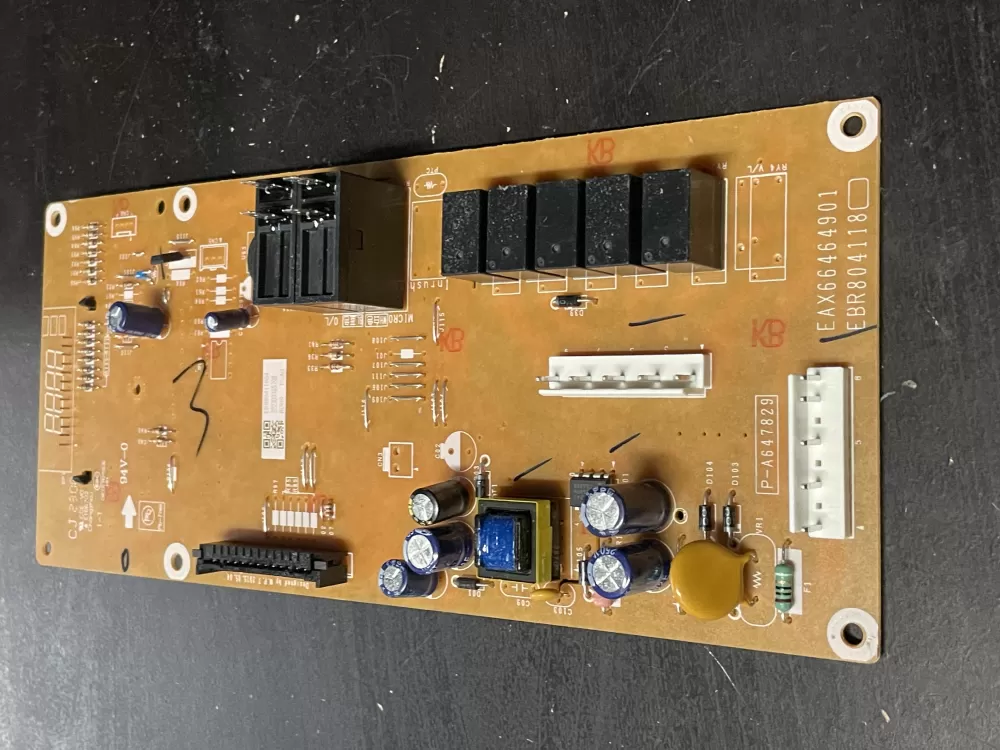 LG  Kenmore EBR80411804 Microwave Control Board Panel
