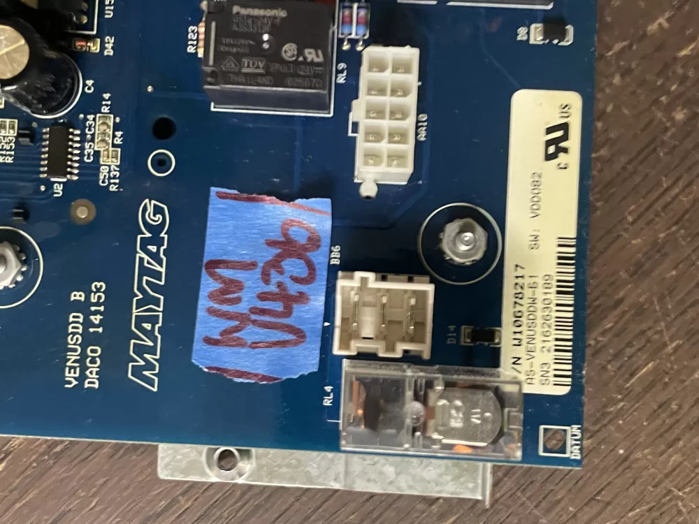 Whirlpool Maytag W11398779 W10678217 Dryer Control Board AZ44424 | Wmv436