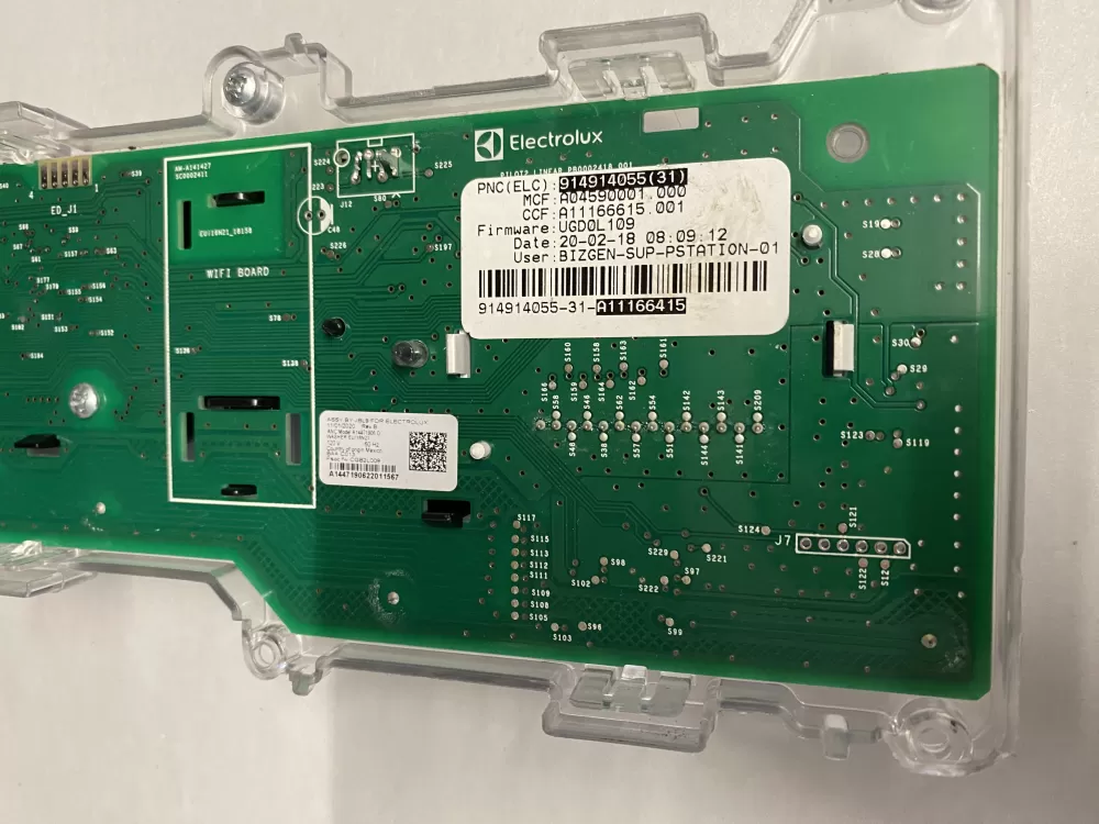 ELECTROLUX DRYER CONTROL BOARD ASSEMBLY 916062729 AZ207841 | BKV921