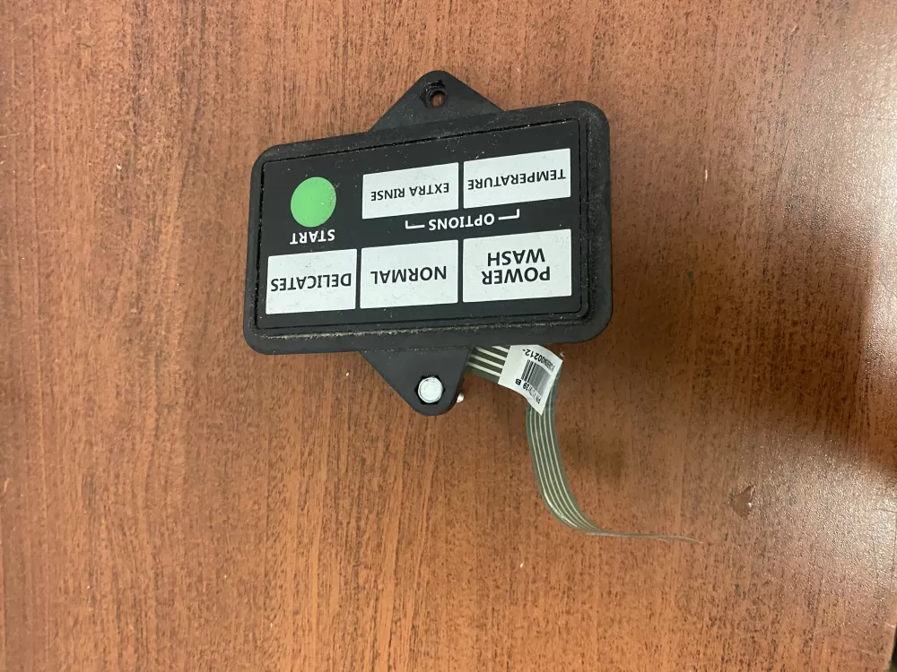 Whirlpool  Maytag W11126040  AP6261397  W10779139 Washer Membrane Switch