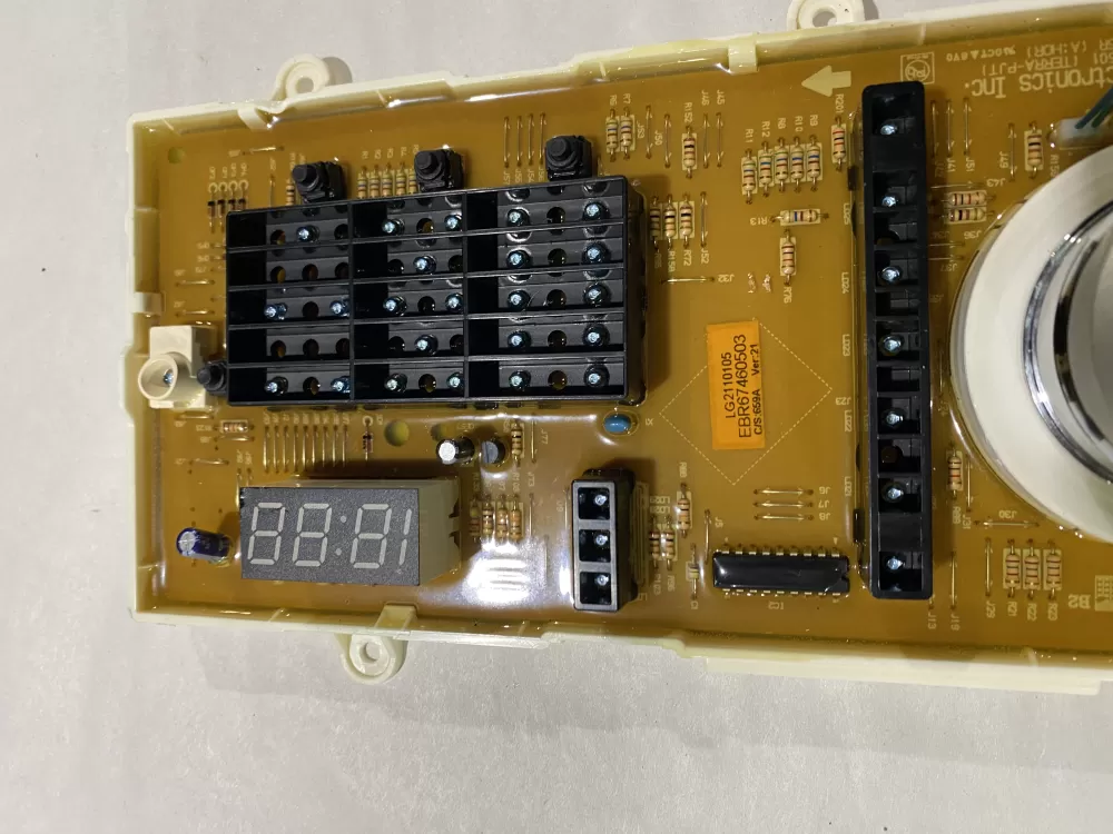 LG EBR67460503 EBR62198103 Washer Control Board AZ150014 | BKV771