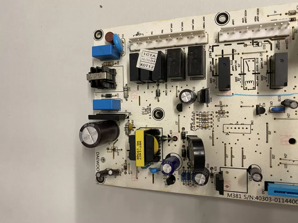  40303 0114400 00 Microwave Control Board Sharp Main AZ227375 | BK1928