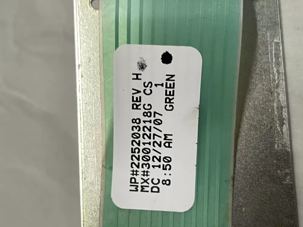 Kenmore 2252038 Refrigerator Control Board Dispenser Panel AZ207897 | W2337