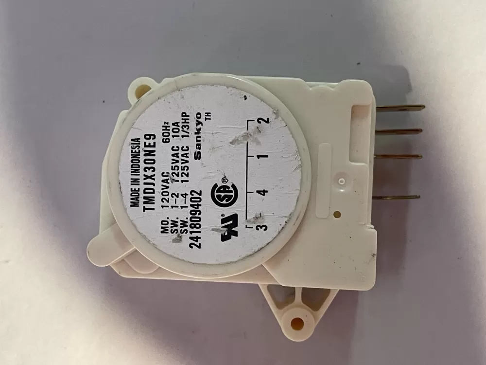 Frigidaire  Kenmore  White Westinghouse 215846604  AP2592907  08003824  08011620  1748201  241809401  241809402  29811-3  442754  5300541134  5300800692  5308003824  54113-1  54113-4  55448-3  55448-4  55467-1  8003824  AH423802  CC304  EA423802  F111812  G000158274  G000158291  G000173814  G000187005  G000187464  G158274  G163818  G169069  G173814  G174821  G178820  G185160  G187464  K1224661  K1224662  K1226501  K1226502  K1227229  K1227920  K1227927  K1228104  K1228105  K1230354  K1230534  K1233374  K1233375  NR00422503  PS423802  R000422503  R000900129  R422503  W188C189A06  W188C189A07  WR422503  TMDJX30NE9 Refrigerator Defrost Timer