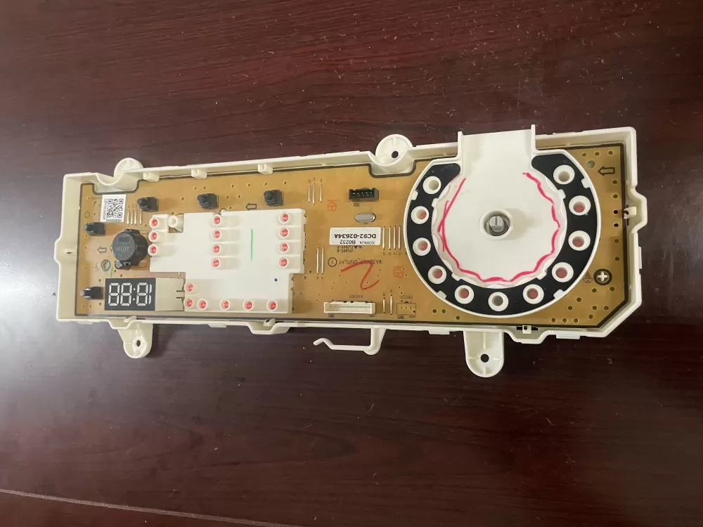 Samsung DC92-02634A DC9202634A  DC94-10295A Dryer Control Board Panel