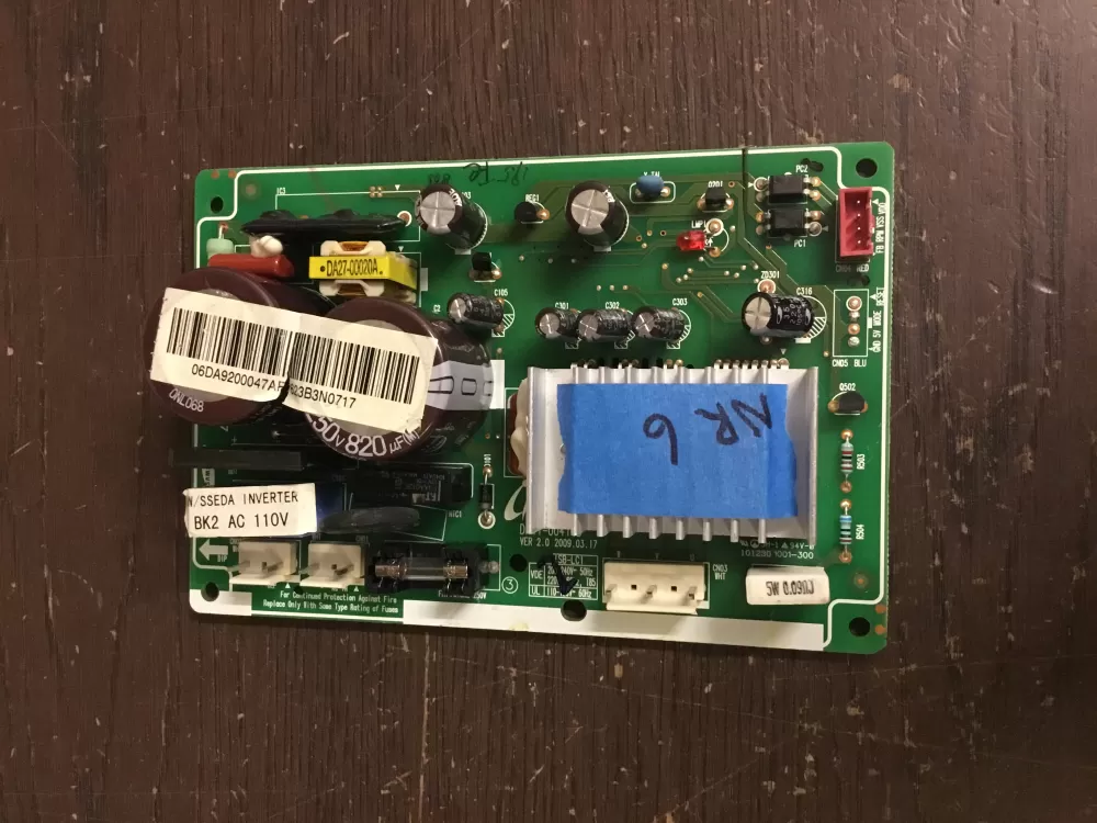 Samsung DA41-00614F DA92-00047A Refrigerator Control Board AZ15639 | NR6