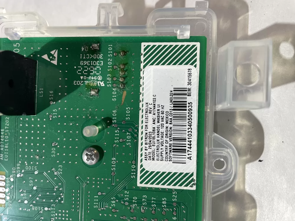 Frigidaire dryer control board A174441033  AZ201558 | Wm2443