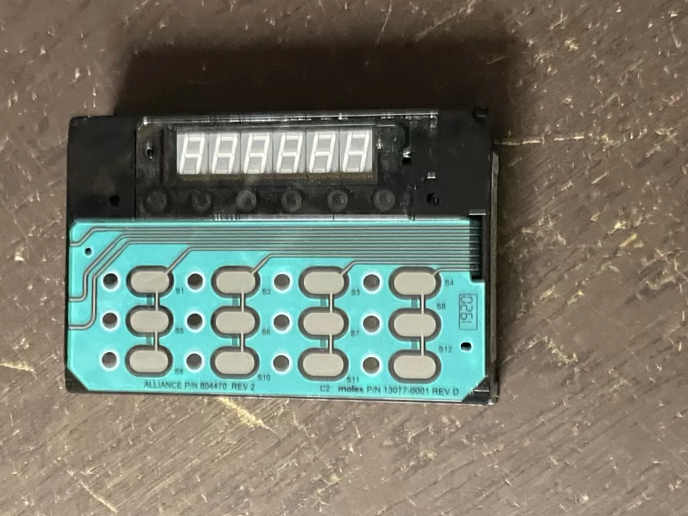 Speed Queen 806267P 804471P AP6333325 Washer UI Control Board AZ46107 | Wm659