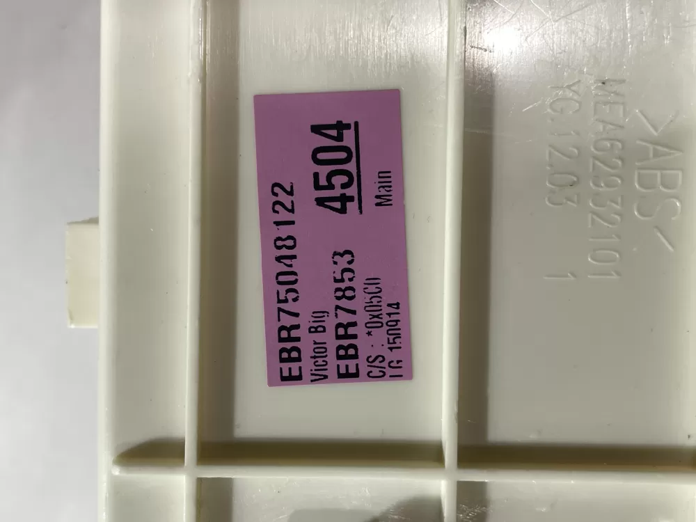 LG EBR78534504 EBR75048122 AP5977746 Washer Control Board AZ205190 | Wmv915