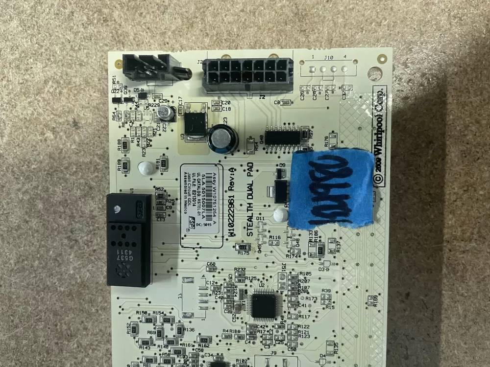 Whirlpool W10751254 Control Board AZ19308 | KM980