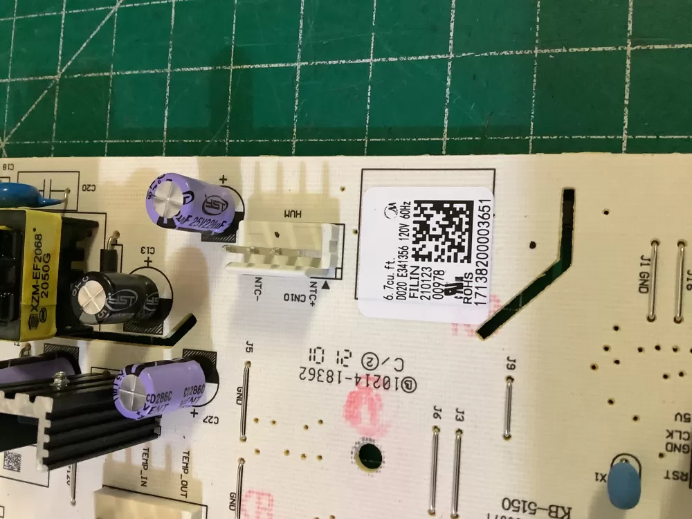 Midea 17138200003651 17138200000097 Dryer Control Board AZ189546 | NR2453