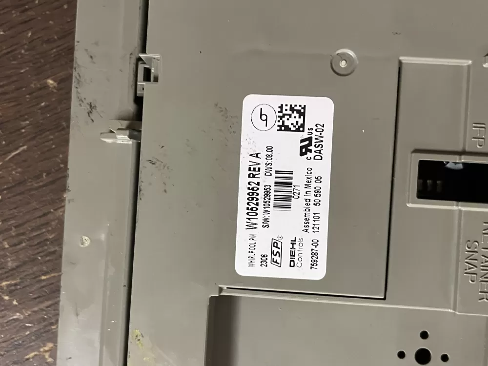 KitchenAid W10375788 W10440220 Dishwasher Control Board AZ48621 | Wm1789
