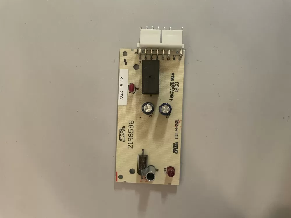 Whirlpool  Kenmore  Maytag  KitchenAid W10757851  AP5956767  W11629974  4389102  2198585  2198586  2220398  2220402  2255114  3452789  4388635  4389102R  PS10064583  TJ4389102R  W10193666  W10193840  W10290817 Refrigerator Ice Control Board