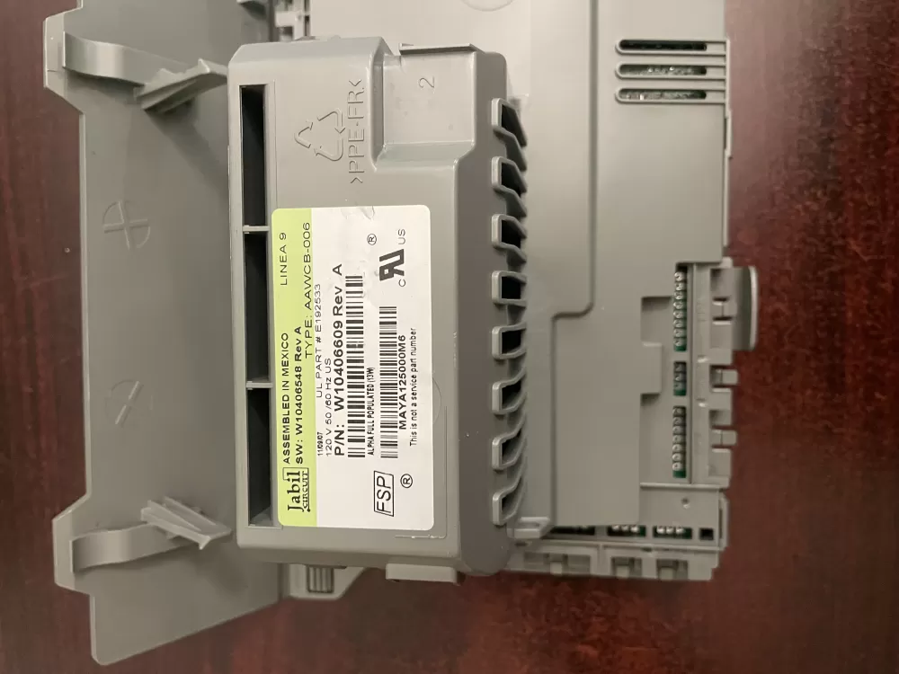 Whirlpool Amana W10406609 Washer Control Board AZ93081 | KMV363