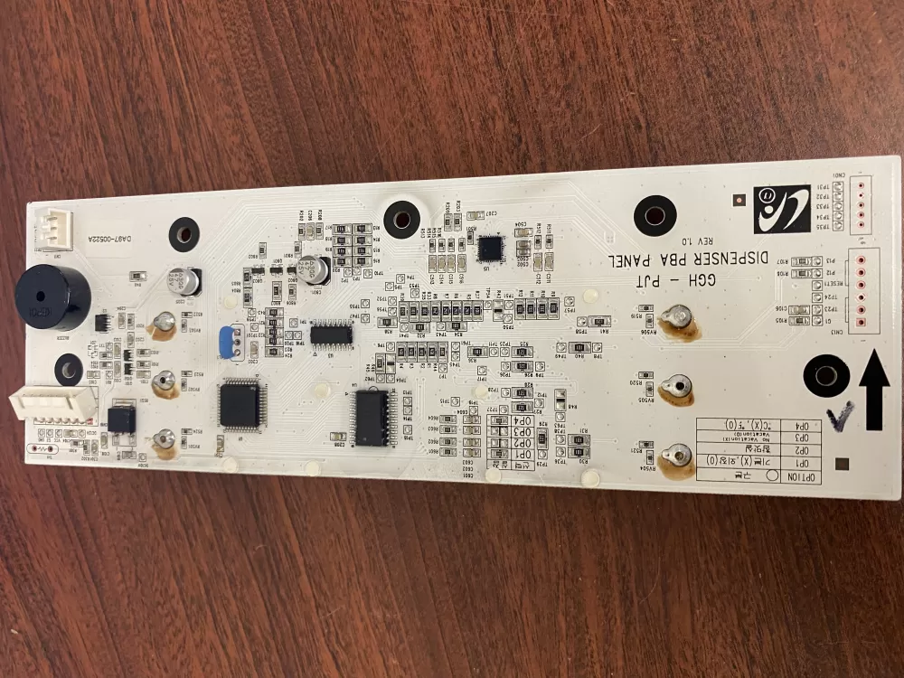Samsung DA97-00522A Refrigerator Dispenser Control Board AZ37222 | BK74