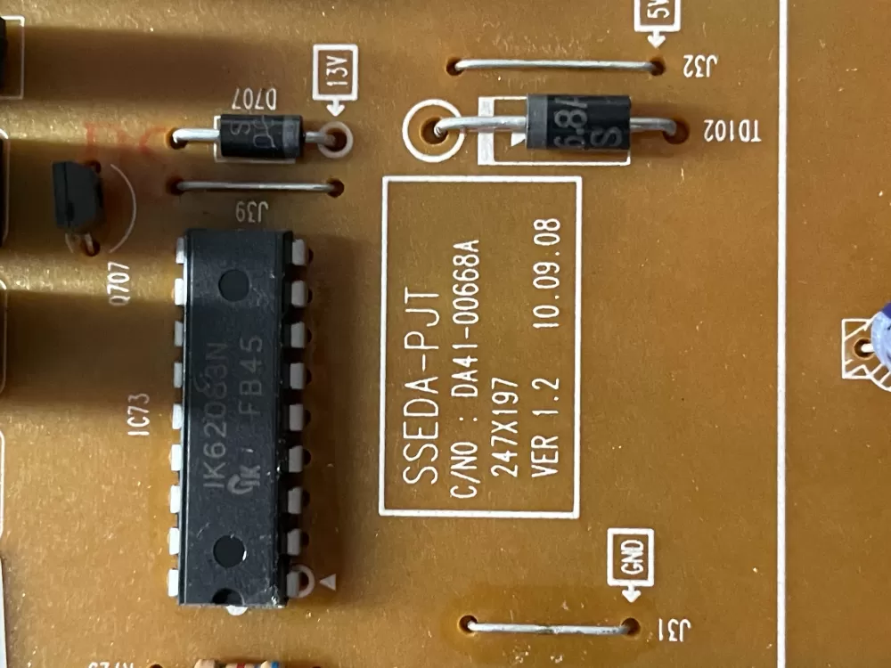 Samsung DA41-00668A Refrigerator Control Board Oem AZ736 | Wm573