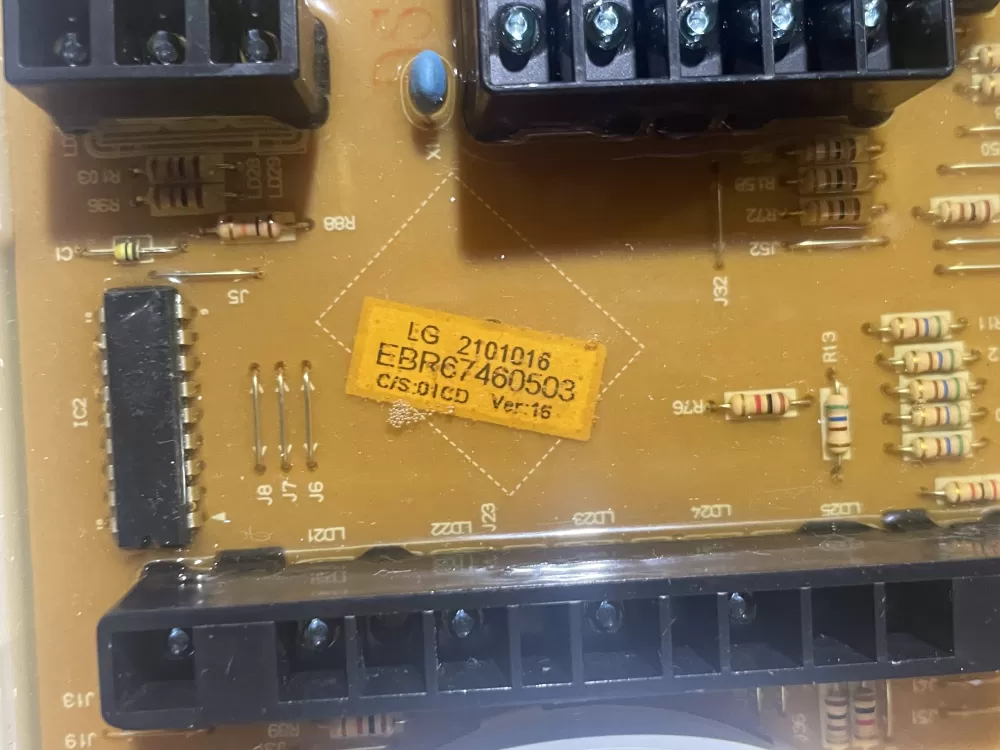 LG EBR67460503 EBR62198103 Washer Control Board AZ144954 | Wmv532