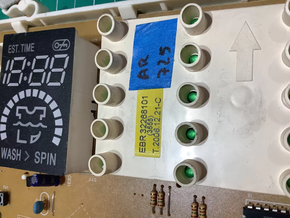 LG EAX32221201 EBR32268101 Washer Control Board AZ183008 | AR725