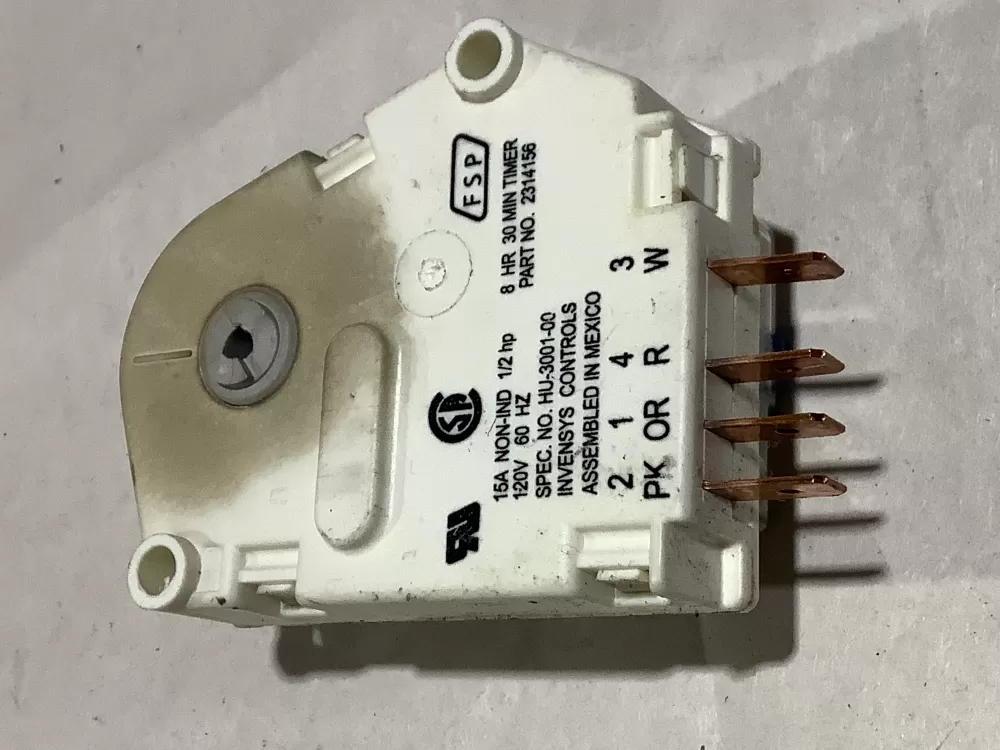 Whirlpool Amana AP6007234 2314156 Refrigerator Defrost Timer AZ111231 | Sl85
