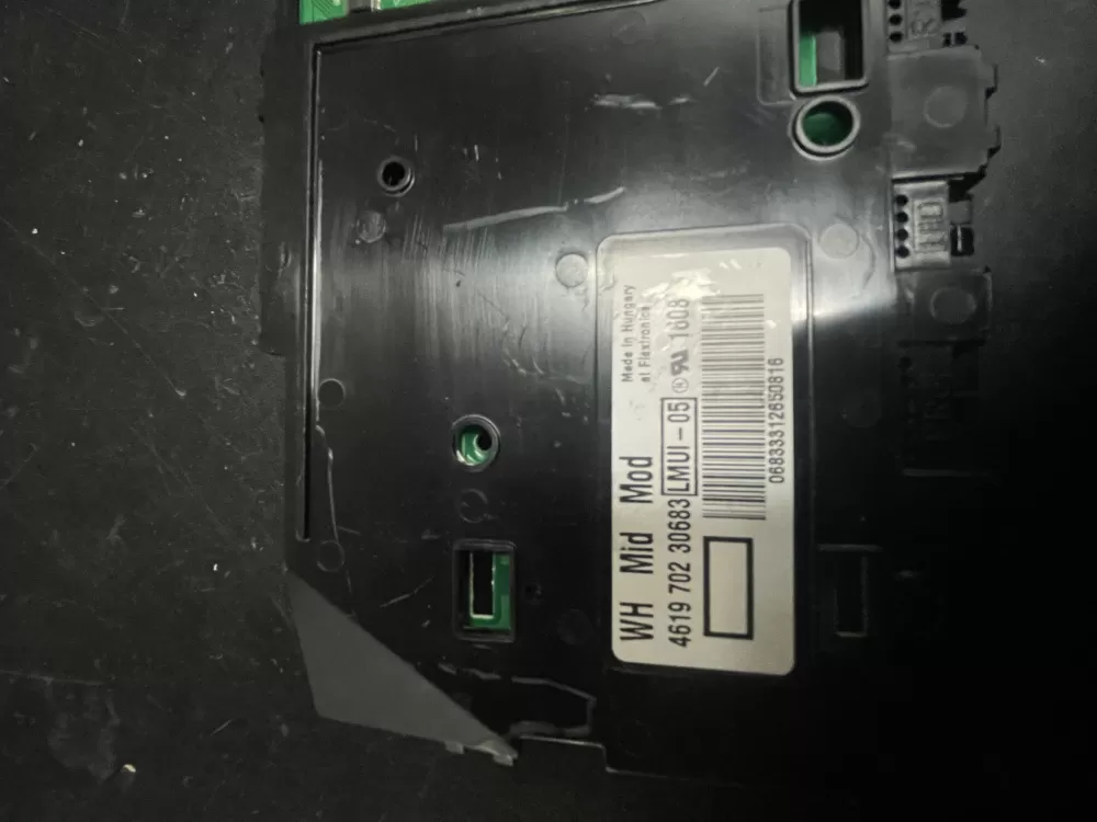 Whirlpool 461970230683 Washer Control Board UI Display AZ12940 | 1298