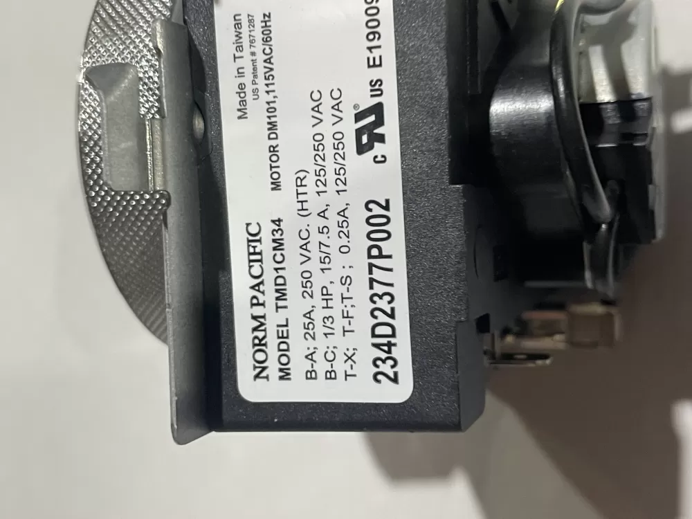 Hotpoint General Electric WE04X25281 Dryer Timer AZ185073 | Wm743