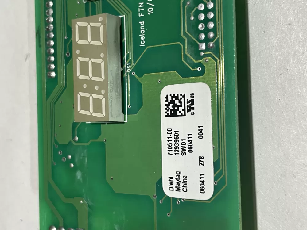Maytag Amana 12939601 Refrigerator Control Board Dispenser AZ152309 | Wm918
