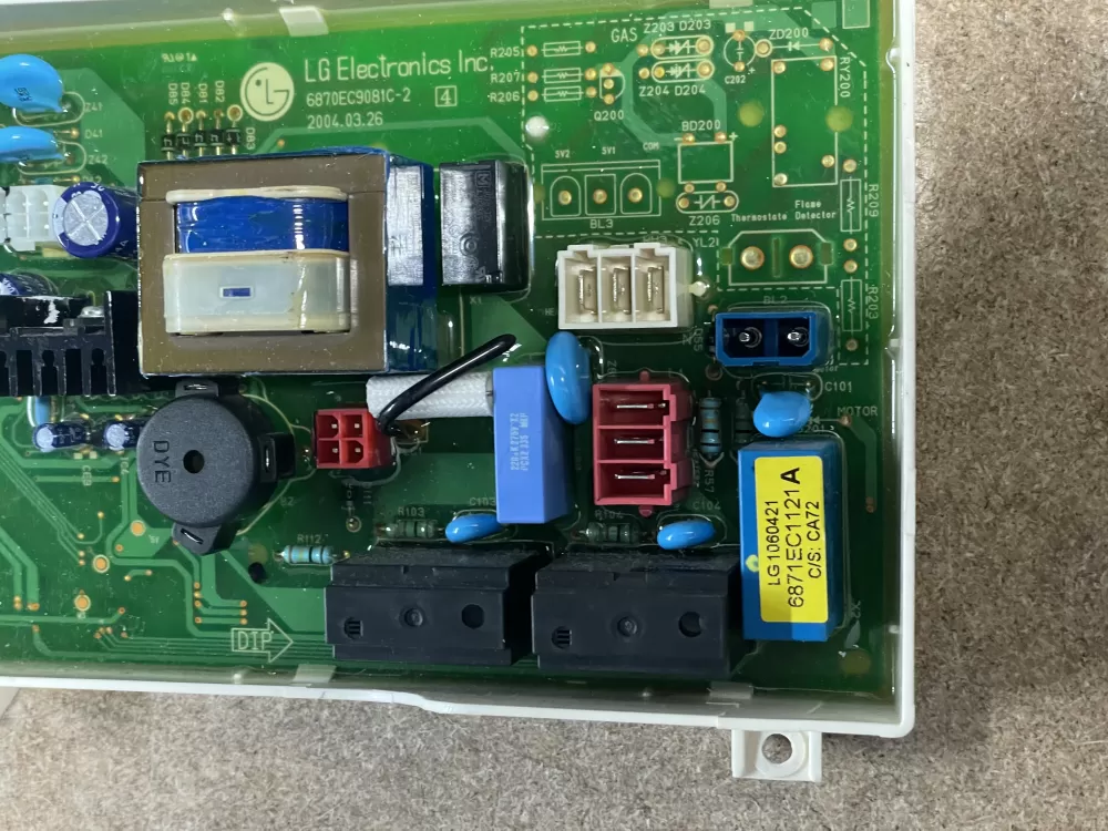 LG 6871EC1121A 6871EC1121D 6870EC9081C Dryer Control Board AZ19240 | KM999