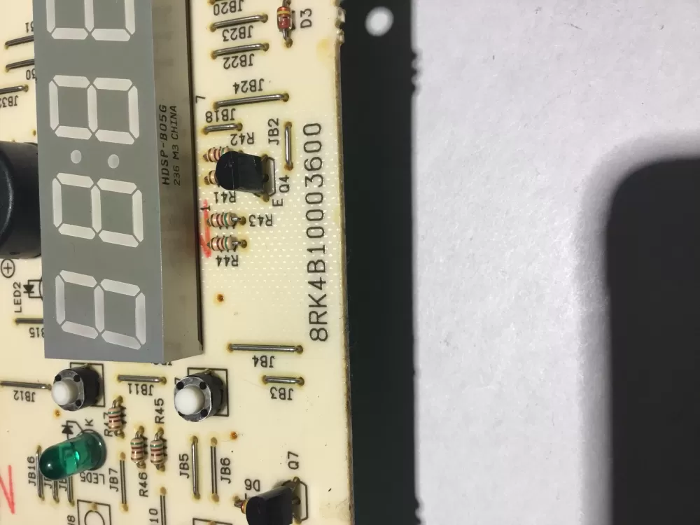 GE 8RK4B10003600 T08 2K Microwave Control Board Switch AZ167706 | BG628