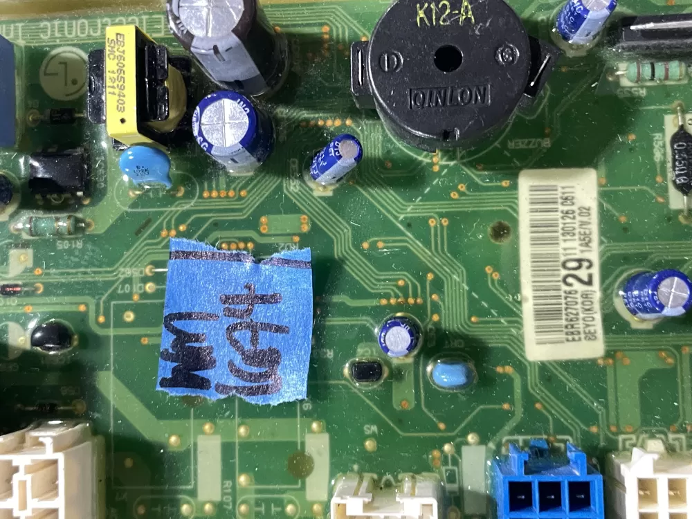 LG EBR62707629 Dryer Main Control Board AZ71251 | Wm1675