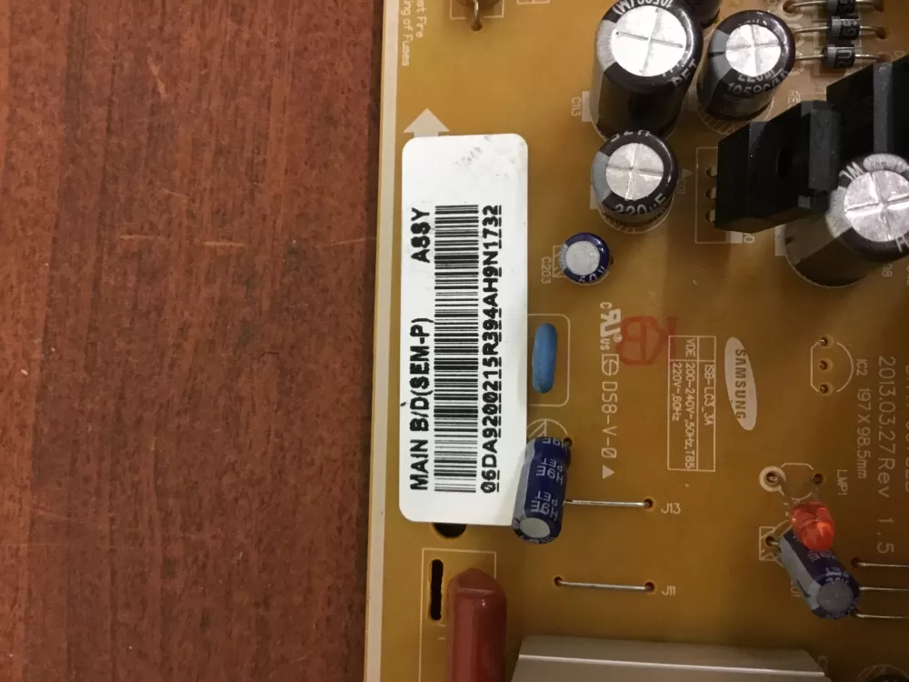 Samsung DA92-00215R Refrigerator Inverter Control Board AZ34634 | NR269