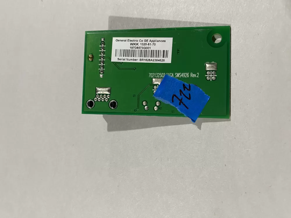 GE 197D8573G001 Refrigerator Control Board Humidity AZ184567 | BK722