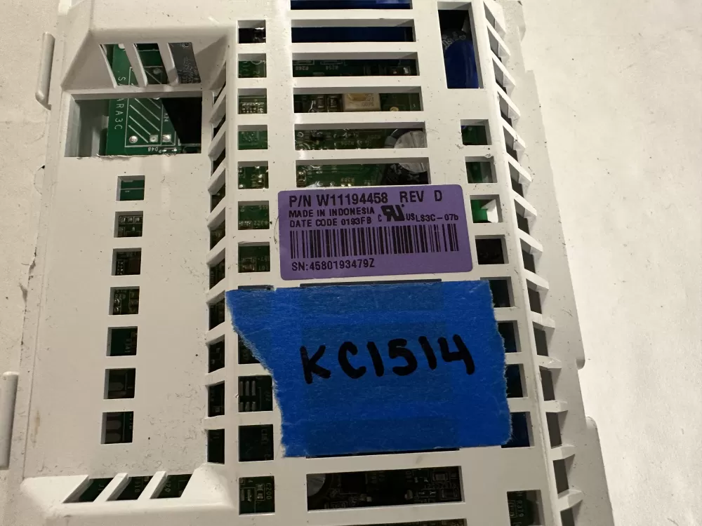 Whirlpool Maytag Dryer Control Board W11194458 AZ138906 | KC1514