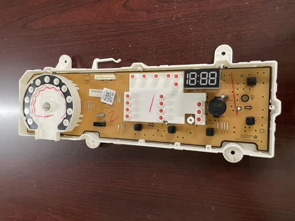 Samsung Dryer Control Board Panel Dc97-18718k AZ67148 | KMV550