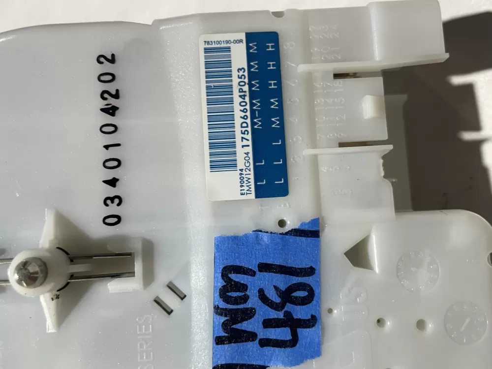 GE WH12X10527 175D6604P053 Washer Timer AZ112522 | Wm481
