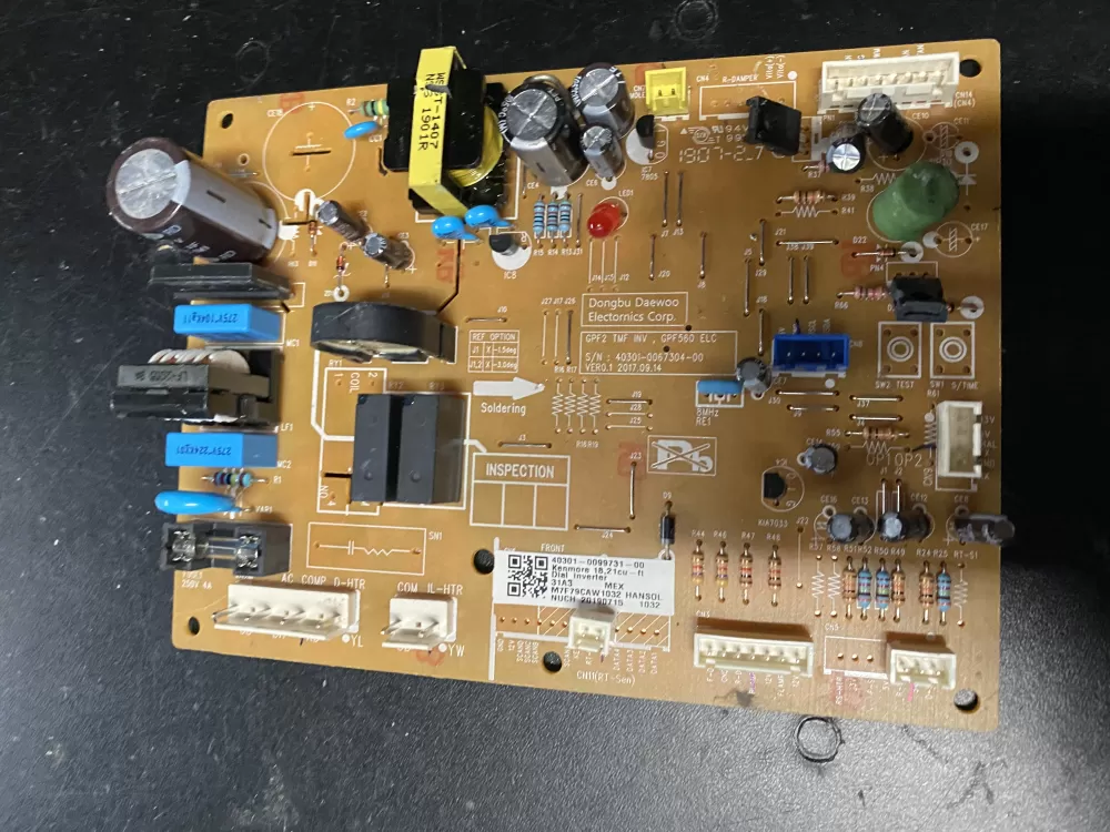 Kenmore 40301-0099731-00 Refrigerator Crosley Control Board Ass.