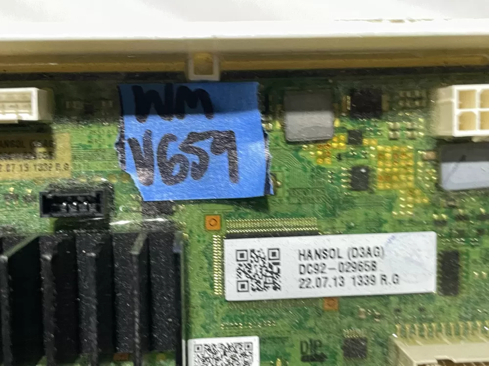 Samsung DC92-02965B Washer Control Board AZ111774 | Wmv659