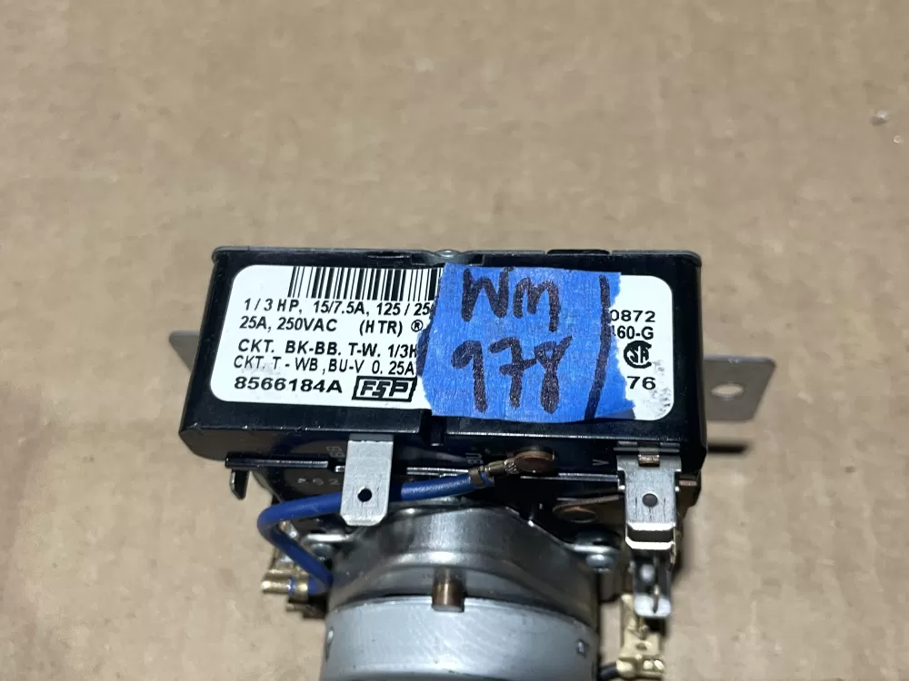 Whirlpool 8566184A 8566184 WP8566184 AP6013380 Dryer Timer Wm833 AZ68273 | Wm978