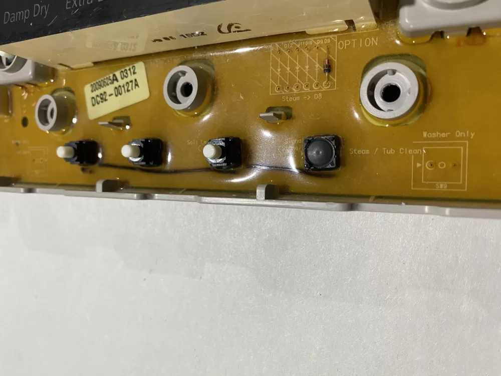 Samsung DC92 00127A Dryer Control Board AZ183974 | BKV860