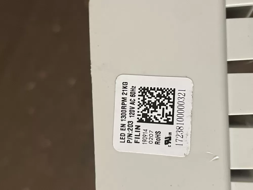 Midea 17238100000321 Washer Control Board Interface AZ47697 | Wmv440