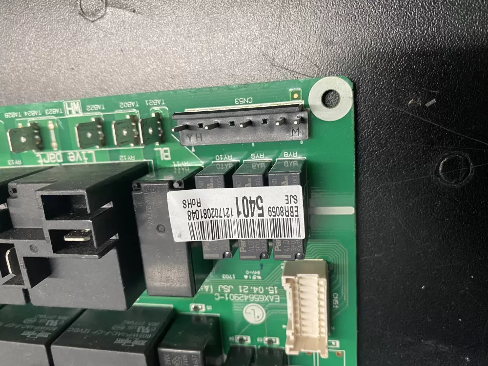 LG EBR80595401 Range Control Board AZ16873 | BK1216