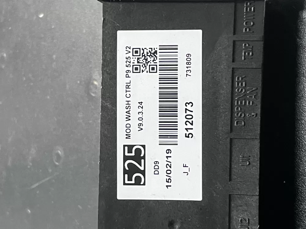 Fisher & Paykel 512073 Dishwasher Control Board AZ16927 | 1218WM