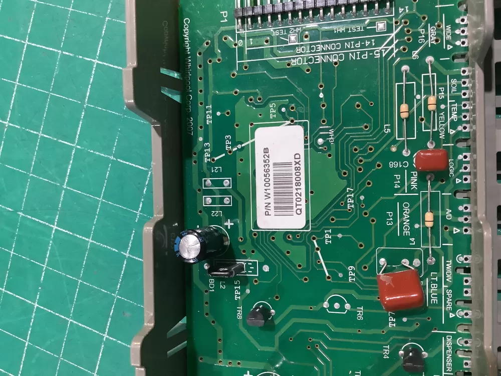 KitchenAid Dishwasher Main Control Board W10056352B AZ227718 | AR1234