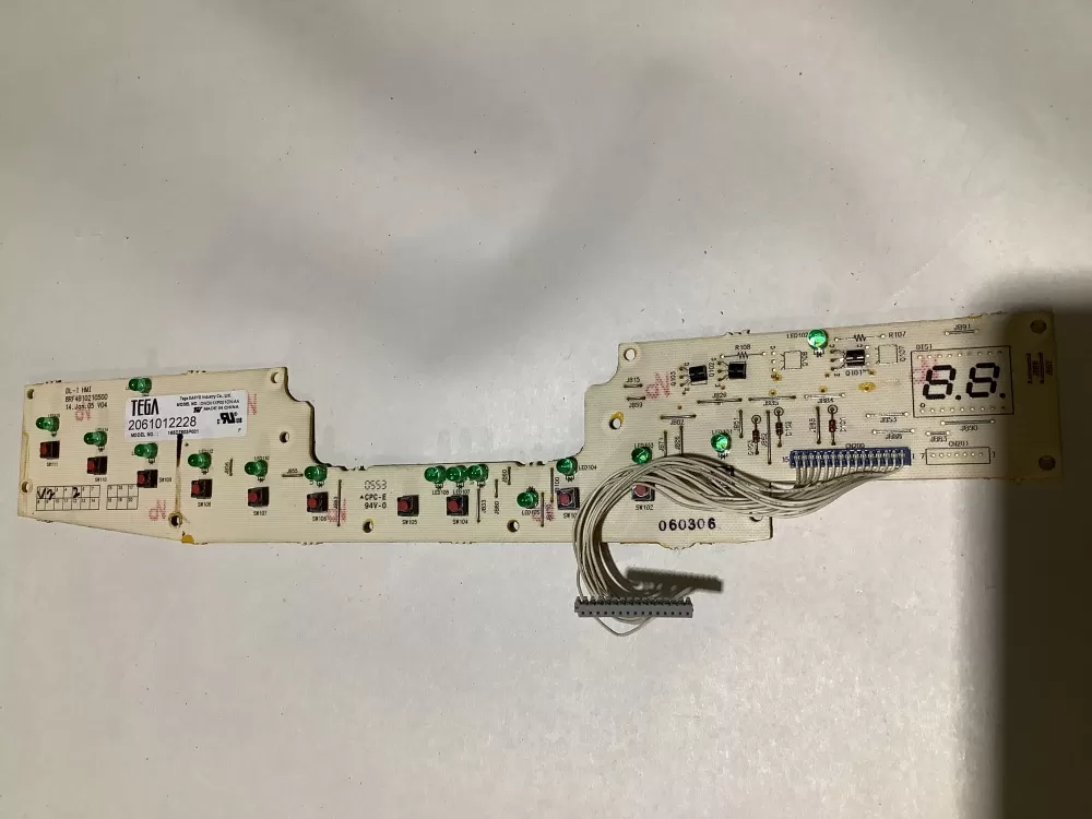 GE 165D7803P001 WD21X10378 Dishwasher Control Board AZ143997 | ZC2422