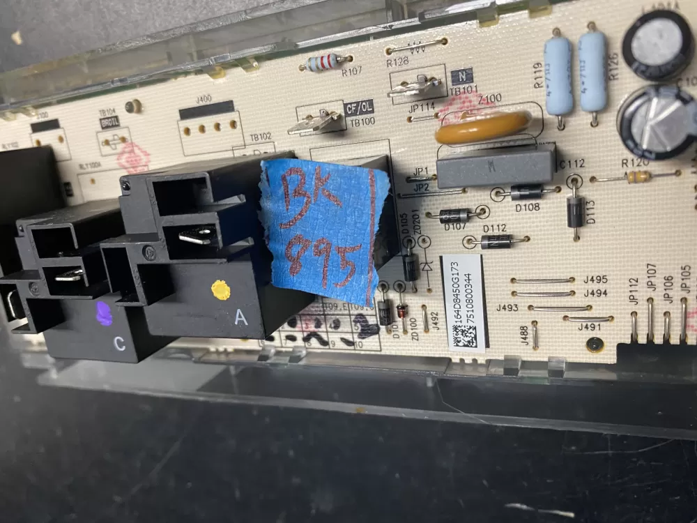 GE 164D8450G173 WB27X29091 Range Oven Control Board AZ9527 | BK895
