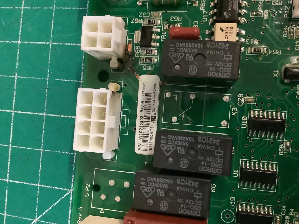 Maytag KitchenAid Kenmore Jenn-Air AP6017476 W10235503 WPW10235503 PS11750774 Refrigerator Control Board